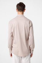 Antioch-Antioch Bej Slim Fit Erkek Gömlek-Gömlek-4-roqelvaxirum.shop