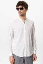Antioch-Beyaz Erkek Uzun Kol Gömlek-Gömlek-2-roqelvaxirum.shop