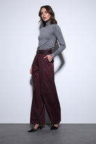 Antioch-Bordo Geniş Paça Kadın Pantolon-Kumaş Pantolon-2-roqelvaxirum.shop