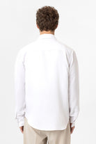 Antioch-Ekru Relax Fit Modal Kumaş Erkek Gömlek-Gömlek-6-roqelvaxirum.shop