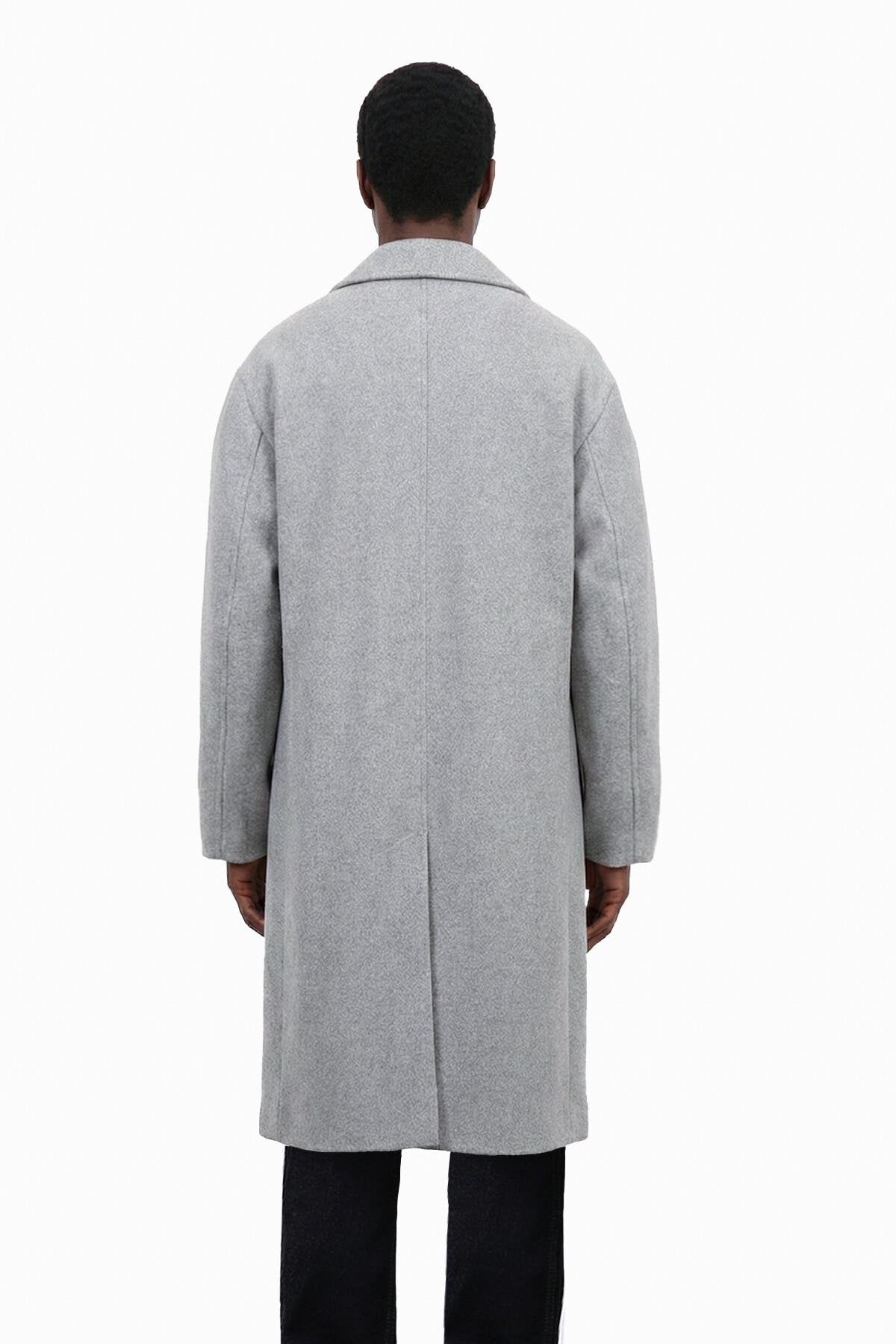 Antioch-Gri Relax Fit Erkek Kaban-Kaban-2-roqelvaxirum.shop