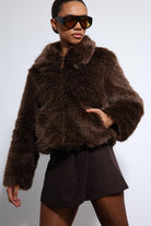 Antioch-Kahve Peluş Görünümlü Mont-Mont-3-roqelvaxirum.shop