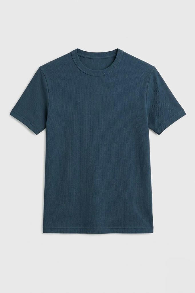 Antioch Lacivert Dokulu Erkek T-Shirt