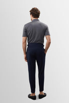 Antioch-Lacivert Yüksek Bel Pileli Carrot Fit Erkek Pantolon-Pantolon-7-roqelvaxirum.shop