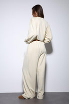 Antioch-Sarı Geniş Paça Relaxed Kadın Takım-Takım-6-roqelvaxirum.shop