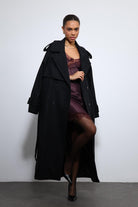 Antioch-Siyah Oversize Kemerli Kaban-Kaban-1-roqelvaxirum.shop