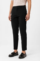 Antioch-Siyah Slim Fit Comfort Erkek Pantolon-Kumaş Pantolon-2-roqelvaxirum.shop