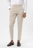 Antioch-Taş Yüksek Bel Regular Fit Erkek Pantolon-Kumaş Pantolon-1-roqelvaxirum.shop