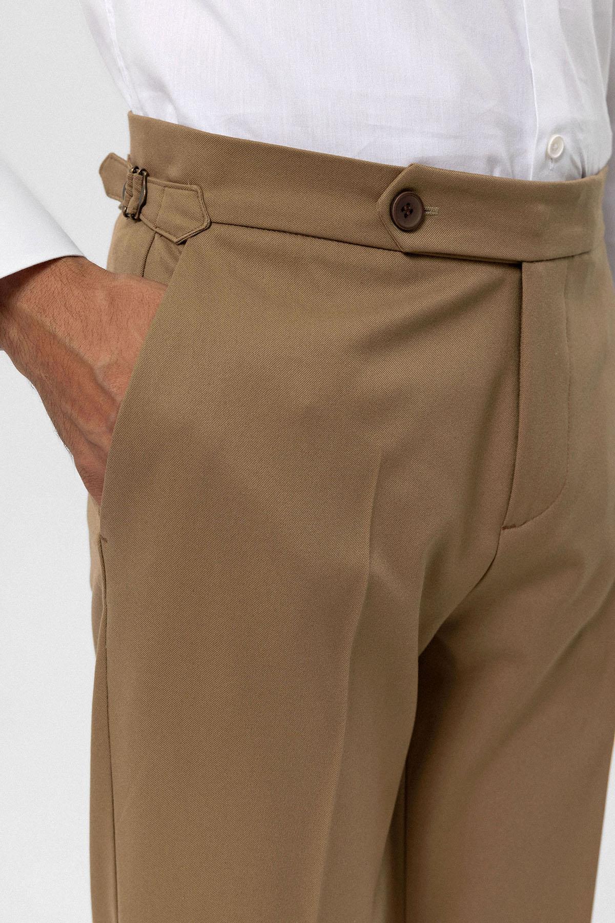 Antioch-Vizon Yüksek Bel Regular Fit Erkek Pantolon-Pantolon-4-roqelvaxirum.shop