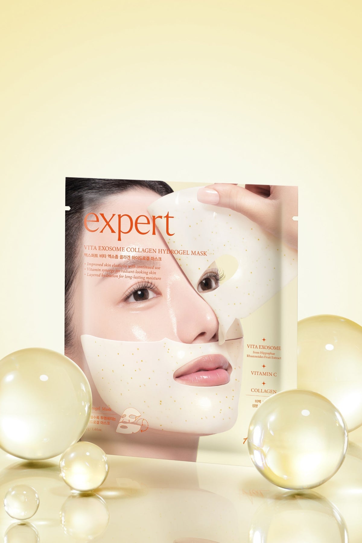 Ariul Expert Vita Exosome Collagen Hydrogel Mask 4 Adet - Vitamin & Eksozom Kolajen Yenileyici Hidrojel Maske