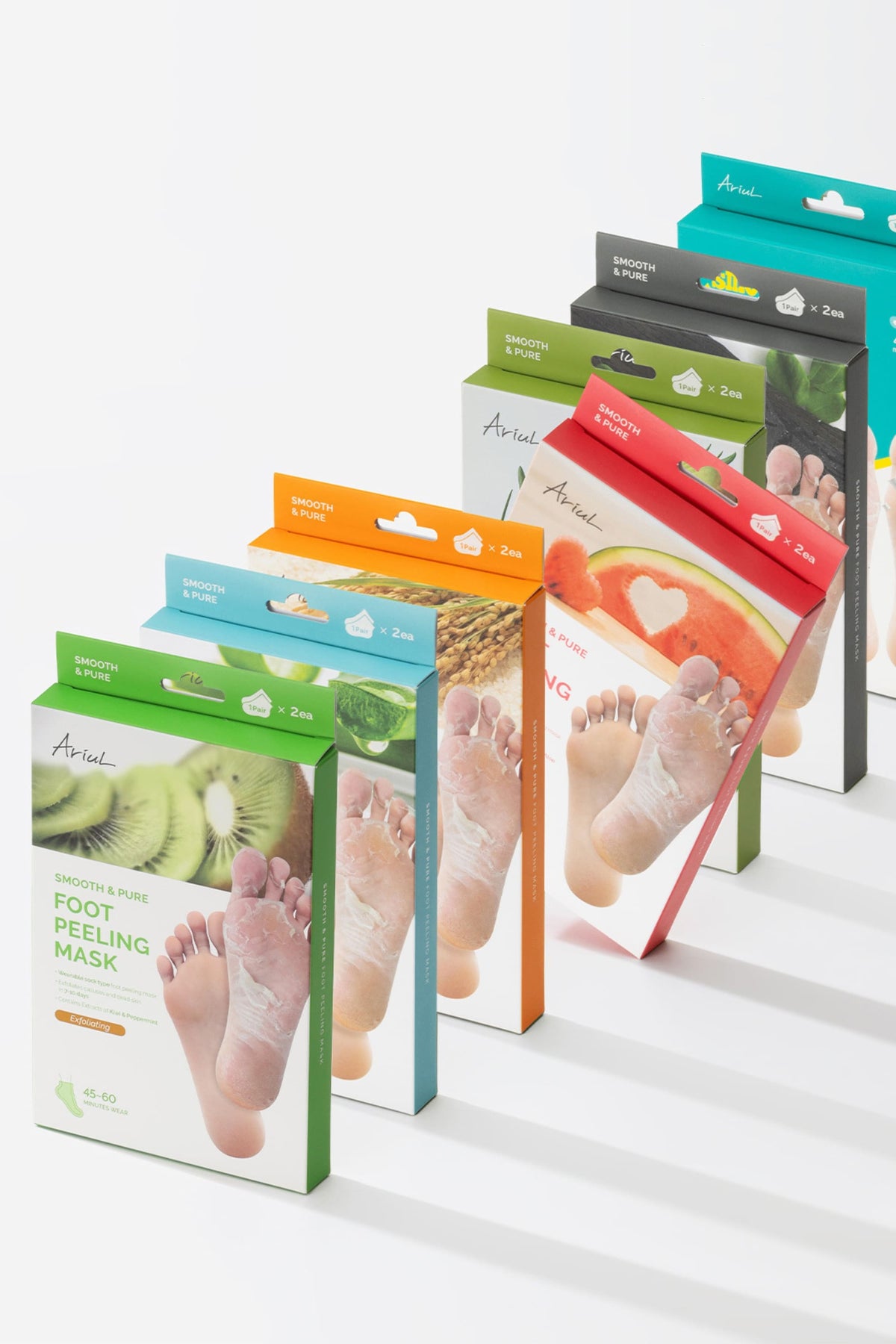 Ariul Smooth & Pure Foot Peeling Mask Purifying 2 Çift (4 Adet) - Çorap Tipi Derinlemesine Arındırıcı Ayak Peeling Maskesi