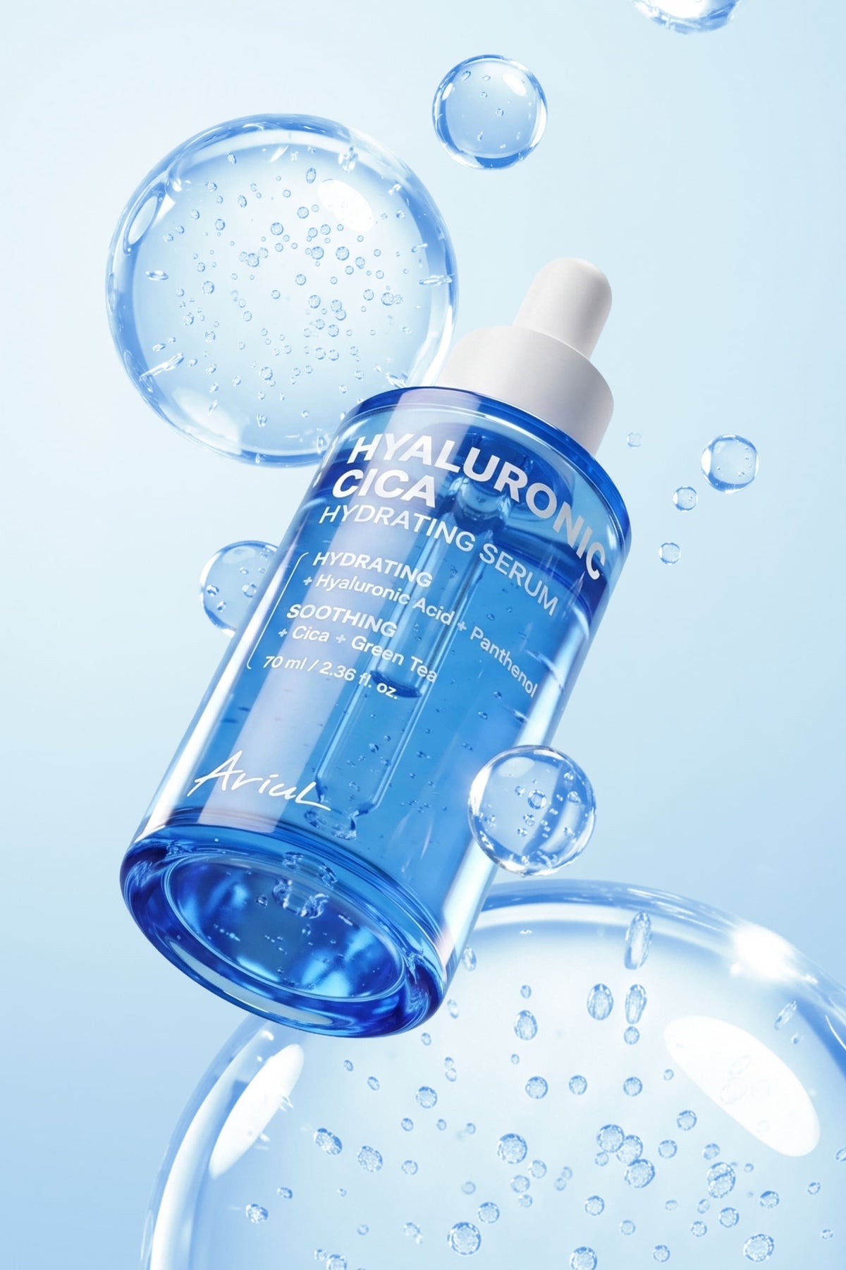 Ariul Hyaluronic Cica Hydrating Serum 70Ml - Hyalüronik Asit & Cica Yoğun Nemlendirici Ve Yatıştırıcı Serum