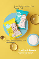 Ariul Stress Relieving Daily Pick Peeling Pad 30 Pads - Gözenek Arındırıcı Peeling Etkili Aha & Bha Vegan Cilt Pedleri