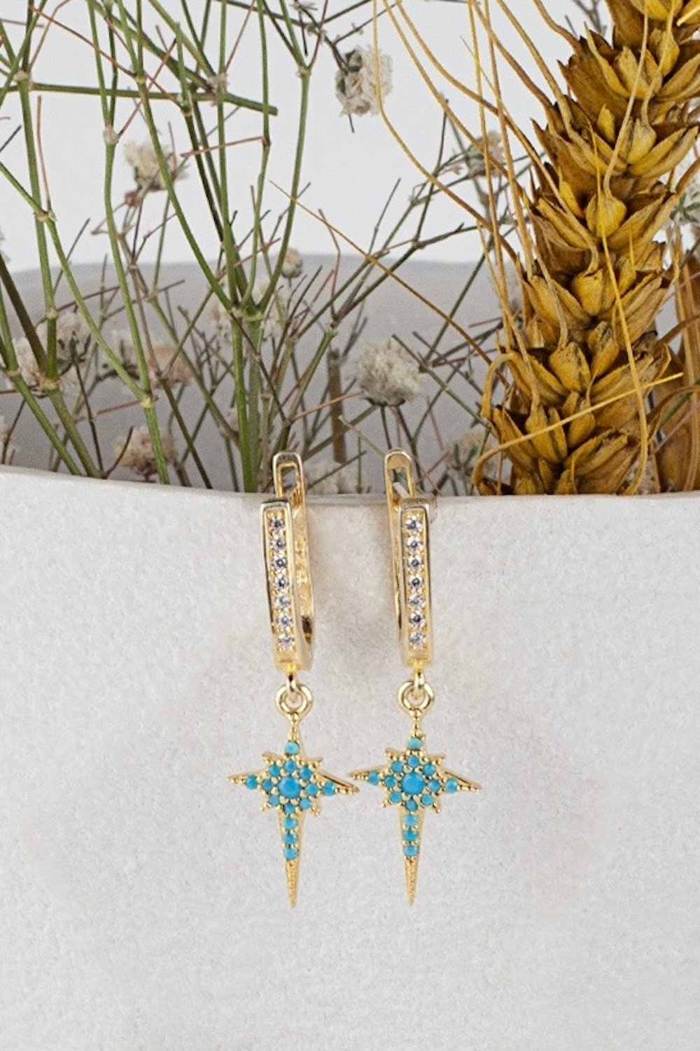 Arven’s World by Aylin Işıklı-Sky Gold Küpe-Küpe-4-roqelvaxirum.shop