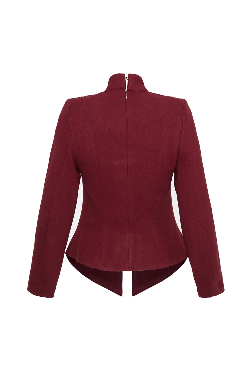 Ash. More Than Wear-Bordeaux Chic Blouse-Bluz-3-roqelvaxirum.shop
