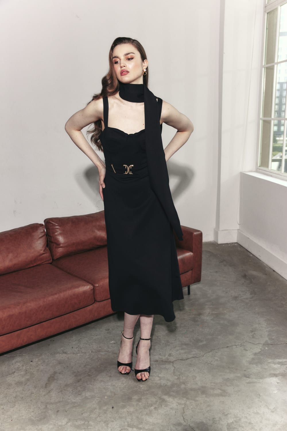 Ash.Design-Blackline Elbise-Elbise-4-roqelvaxirum.shop