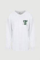 Assemblage Studios-Green Legs Long Sleeve Tee - Front Print-T-Shirts-1-roqelvaxirum.shop
