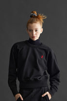 Assemblage Studios-Sweatshirt / Women - Cropped - As Logo Embroidered-Sweatshirts & Hoodies-3-roqelvaxirum.shop
