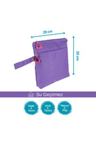 Atelier Bomonti-Mami Kids Wet&dry Su Geçirmez Islak Kuru Kirli Temiz Plaj Havuz Kreş Fonksiyonel Mor Çanta-Omuz Çantası-3-roqelvaxirum.shop