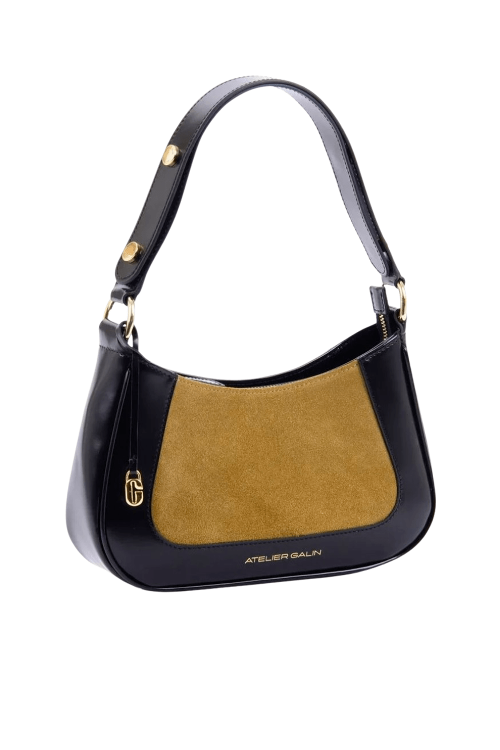 Atelier Galin-Jasmine Hobo Kol Çantası - Tabac-Omuz Çantası-2-roqelvaxirum.shop