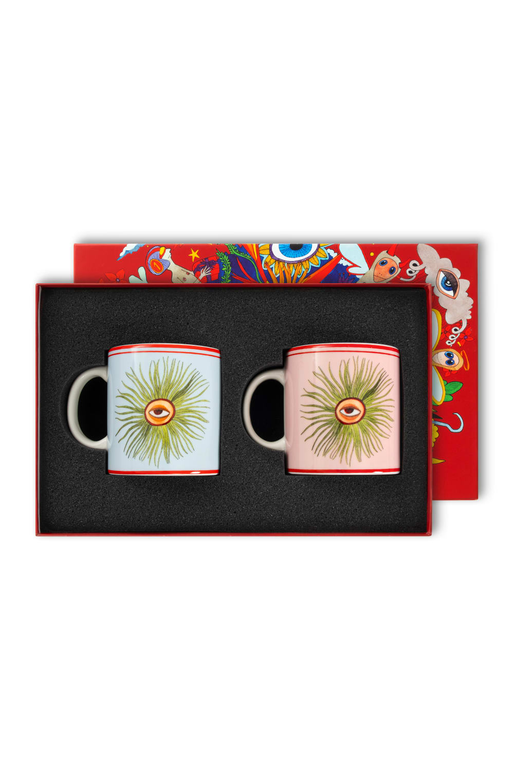 Atölye Sır-I Believe In Good Göz Kupa Seti-Kupa Bardak-1-roqelvaxirum.shop