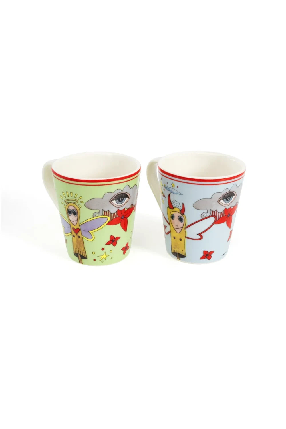 Atölye Sır-I Believe In Good Kupa Seti-Kupa Bardak-4-roqelvaxirum.shop