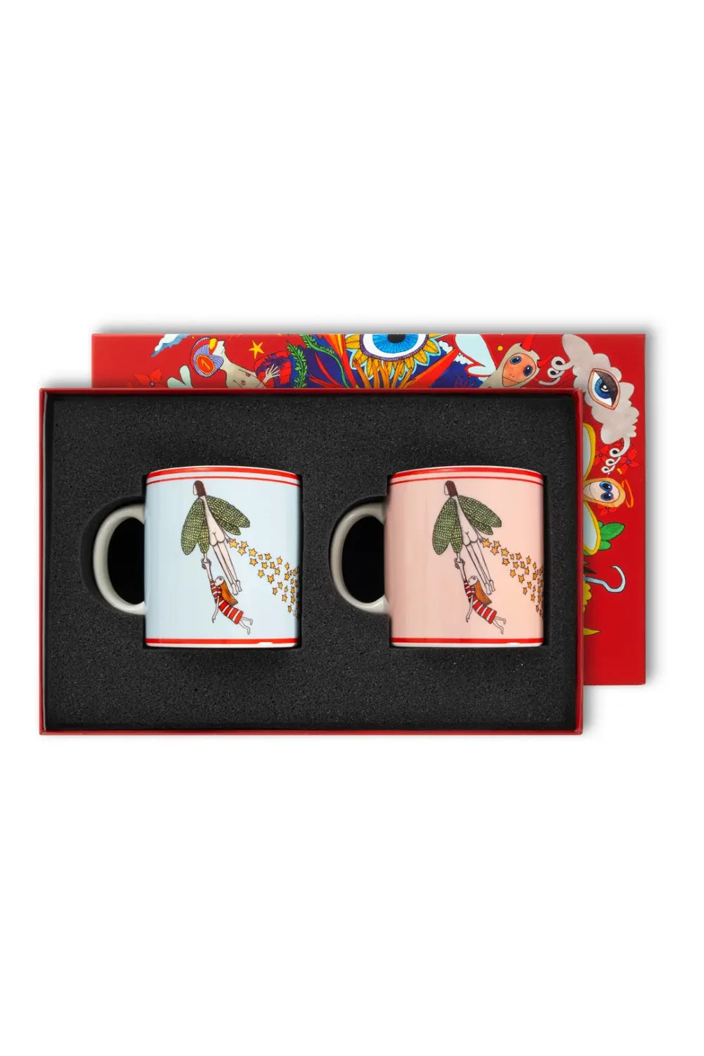 Atölye Sır-I Believe In Good Melek Kupa Seti Hediye Kutulu-Kupa Bardak-1-roqelvaxirum.shop