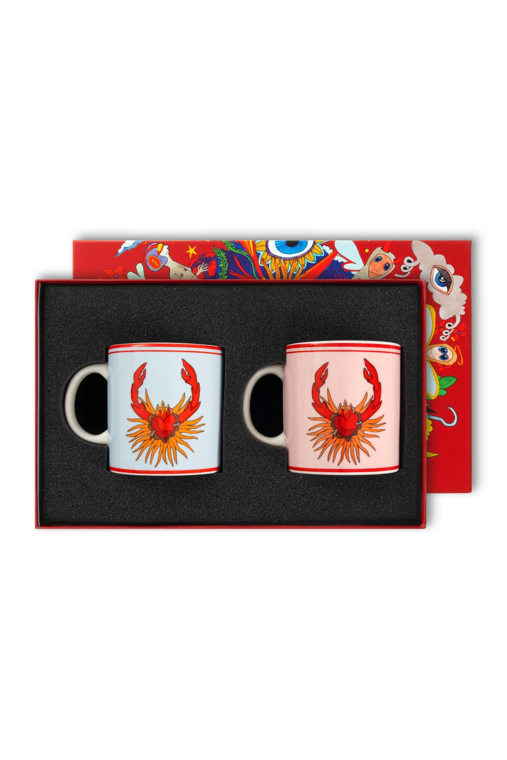 Atölye Sır-I Believe In Good Yengeç Kupa Seti-Kupa Bardak-2-roqelvaxirum.shop