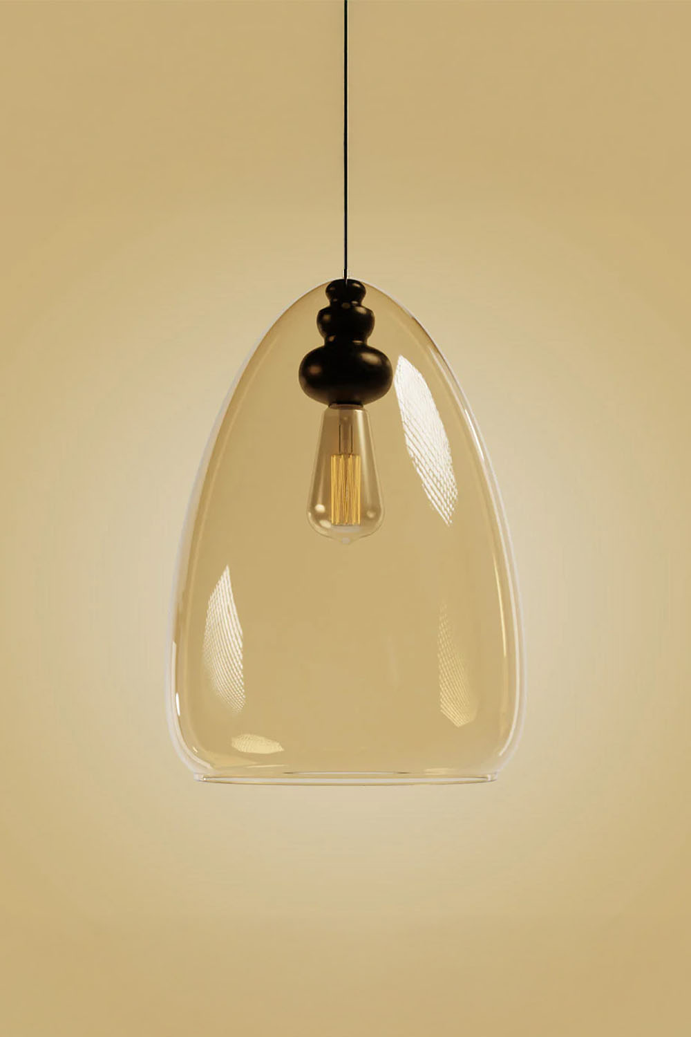 Atolye Store-Fungi Yumurta Amber Sarkıt-Avize-1-roqelvaxirum.shop