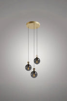 Atolye Store-Globe Pirinç Detaylı Üçlü Set Yuvarlak-Avize-1-roqelvaxirum.shop
