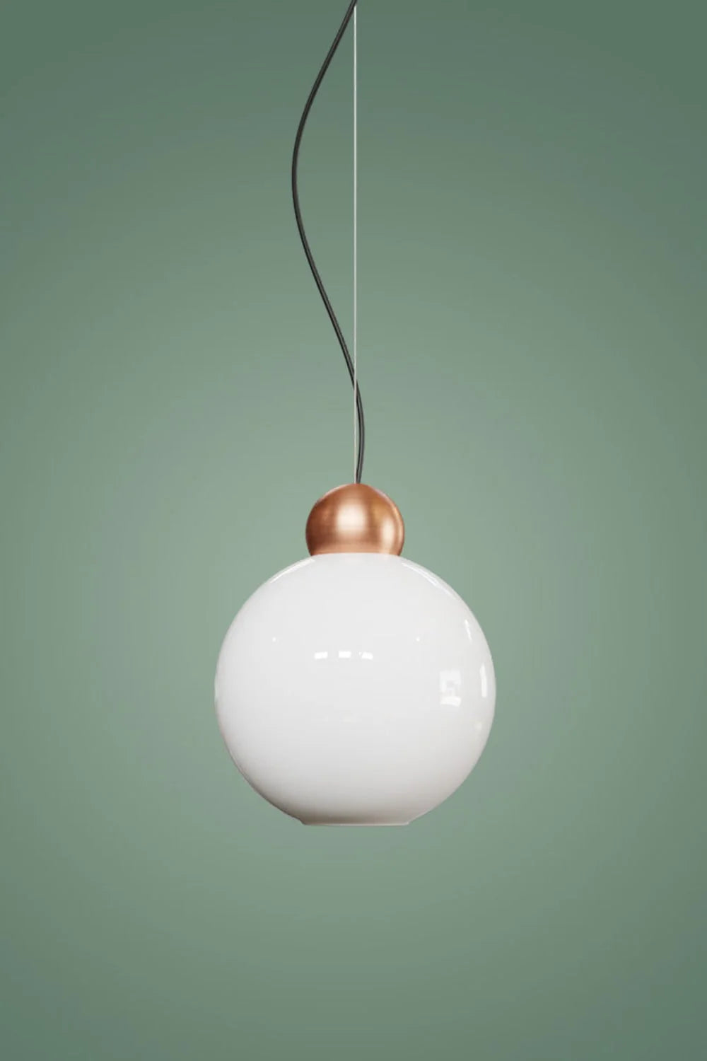 Atolye Store-Globe Sarkıt Mat Bakır Parlak Beyaz 20 Cm-Avize-1-roqelvaxirum.shop