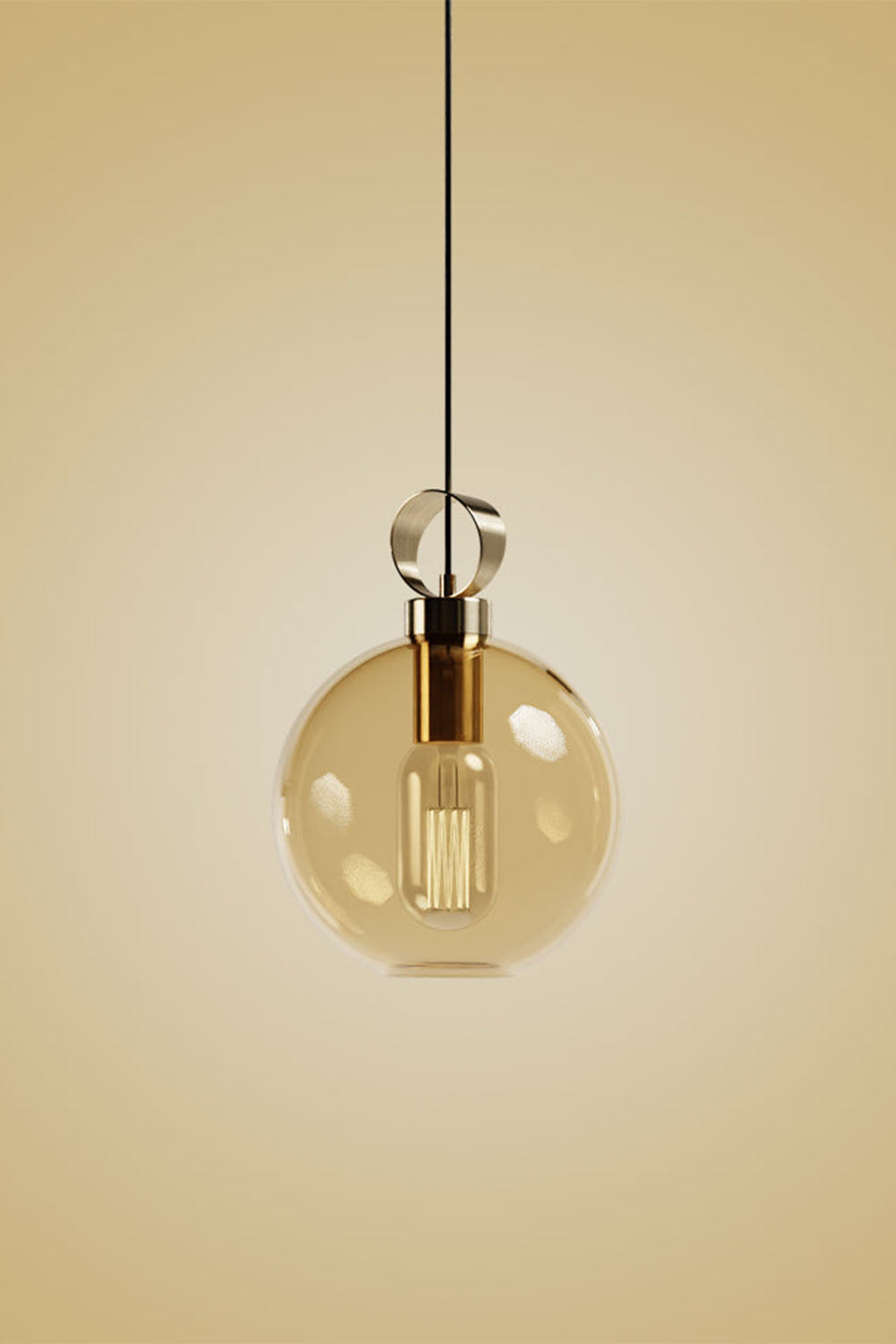 Atolye Store-Globe Sarkıt Mat Pirinç Füme 20-Avize-2-roqelvaxirum.shop
