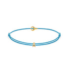 Blue Padel Chance Bracelet In Gold