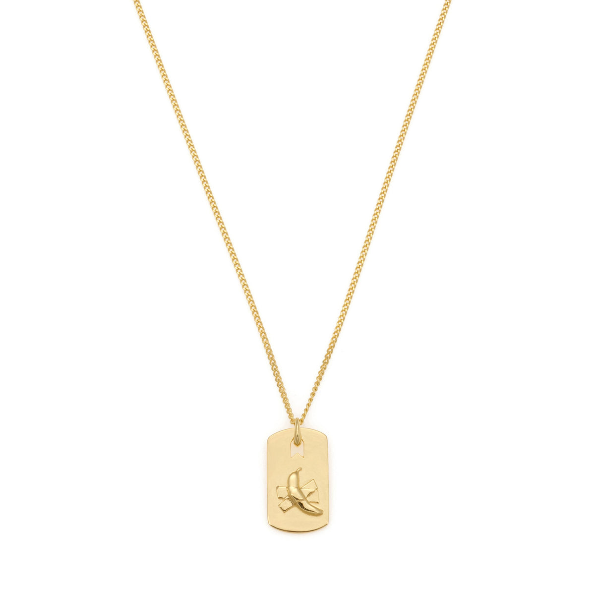 Just Banana Necklace In Gold