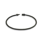Octagon Pencil Bangle In Oxide