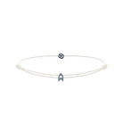 Zodiac White Chance Bracelet In Oxide