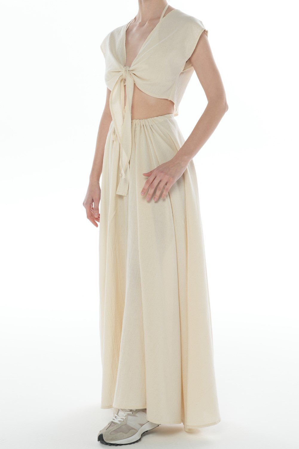 Ave Eva-Carmen Bağlamalı Bluz-Bluz-5-roqelvaxirum.shop