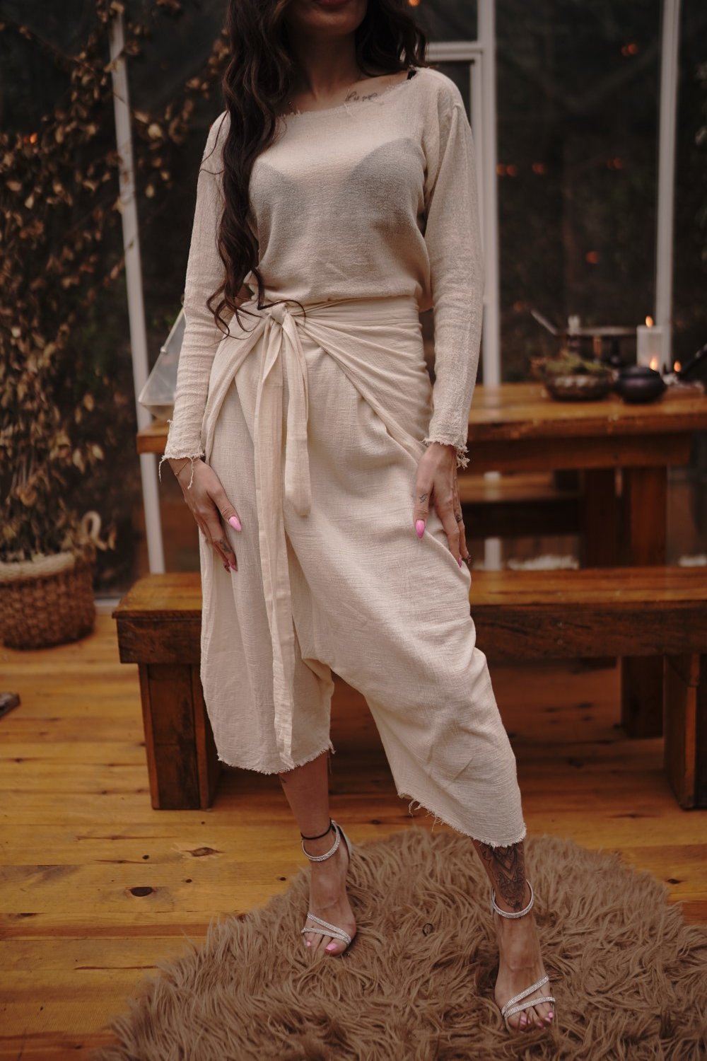 Ave Eva-Roman Cover Up Pantolon-Pantolon-2-roqelvaxirum.shop
