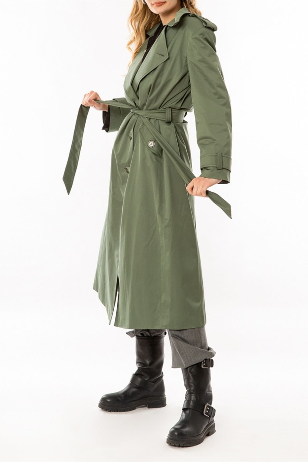Aynoor-Christina Trech Coat-Trençkot-2-roqelvaxirum.shop