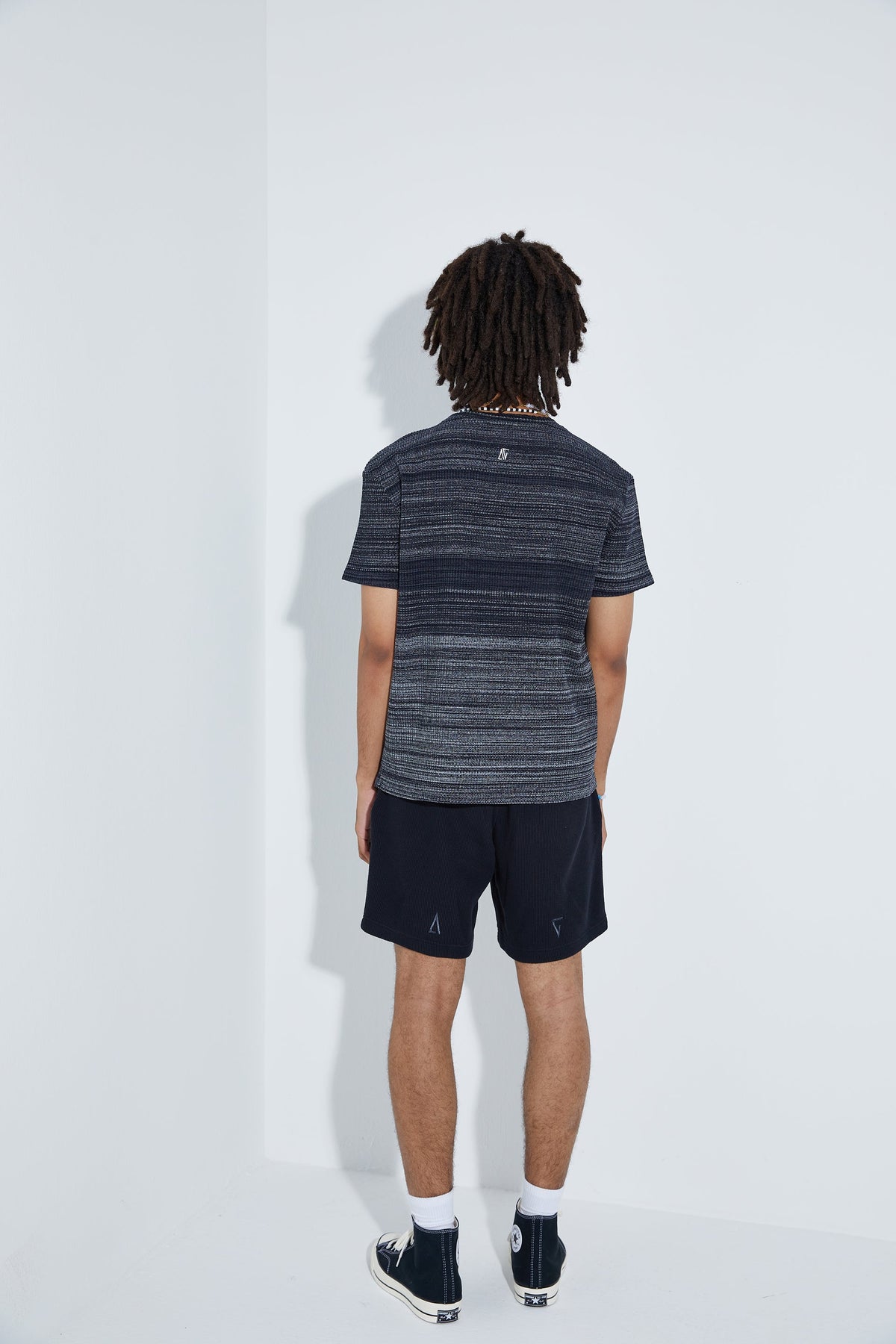Knit T-Shirt - Siyah