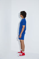 Waffle T-Shirt - Mavi
