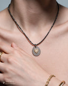 Valentina Hematite Heart Necklace