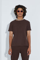 Waffle T-Shirt - Kahverengi
