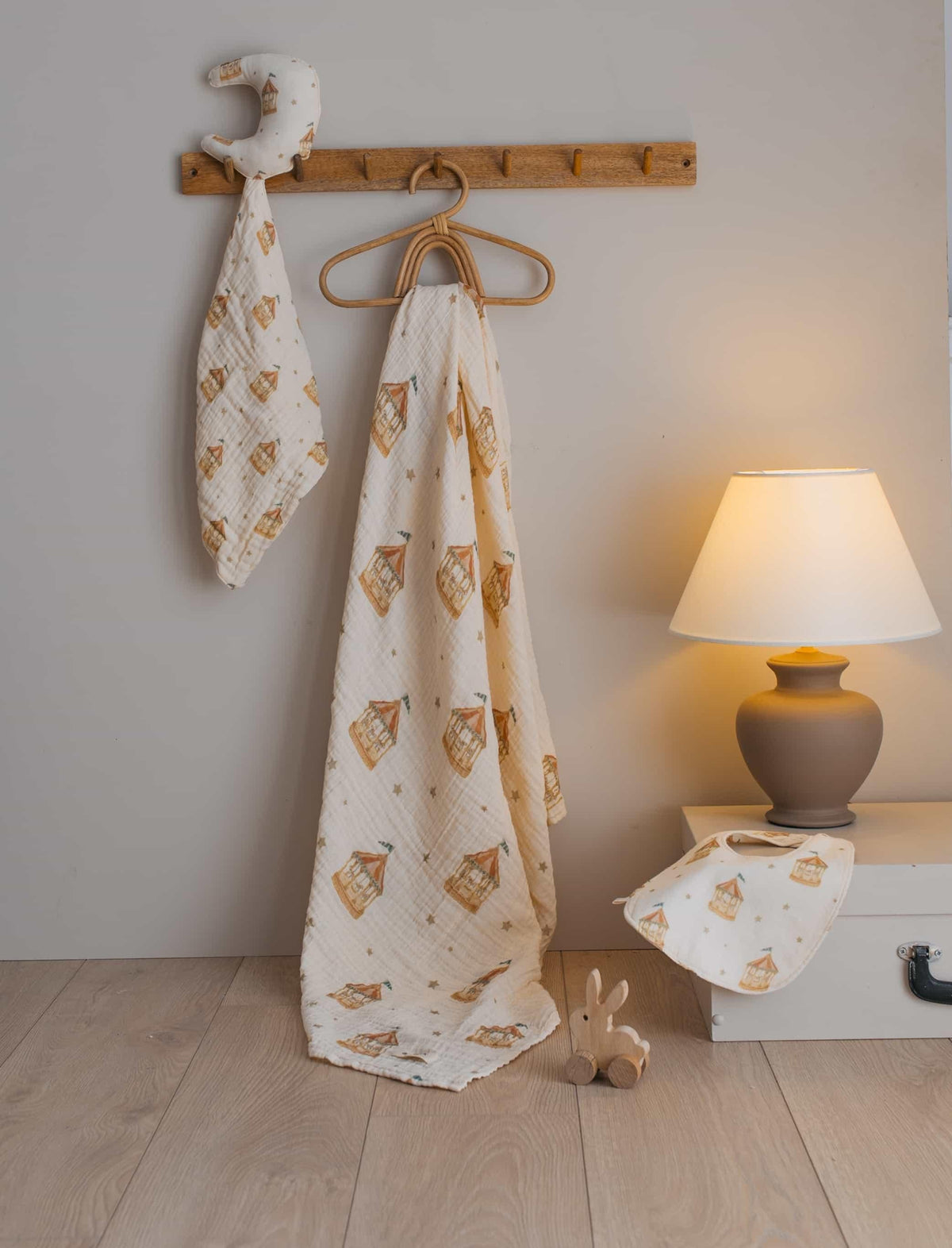 Babybek-Carousel 3'lü Takım (Ay)-Müslin Setler-1-roqelvaxirum.shop