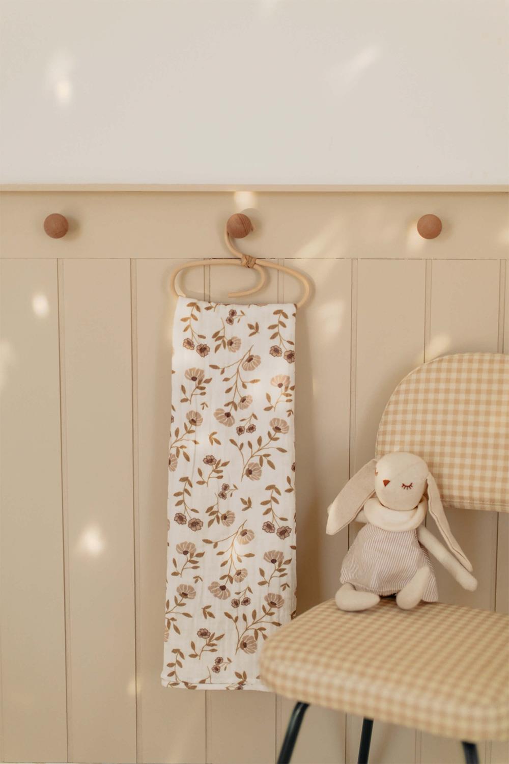 Babybek-Çiçek Bahçesi Müslin Örtü-Pike-1-roqelvaxirum.shop