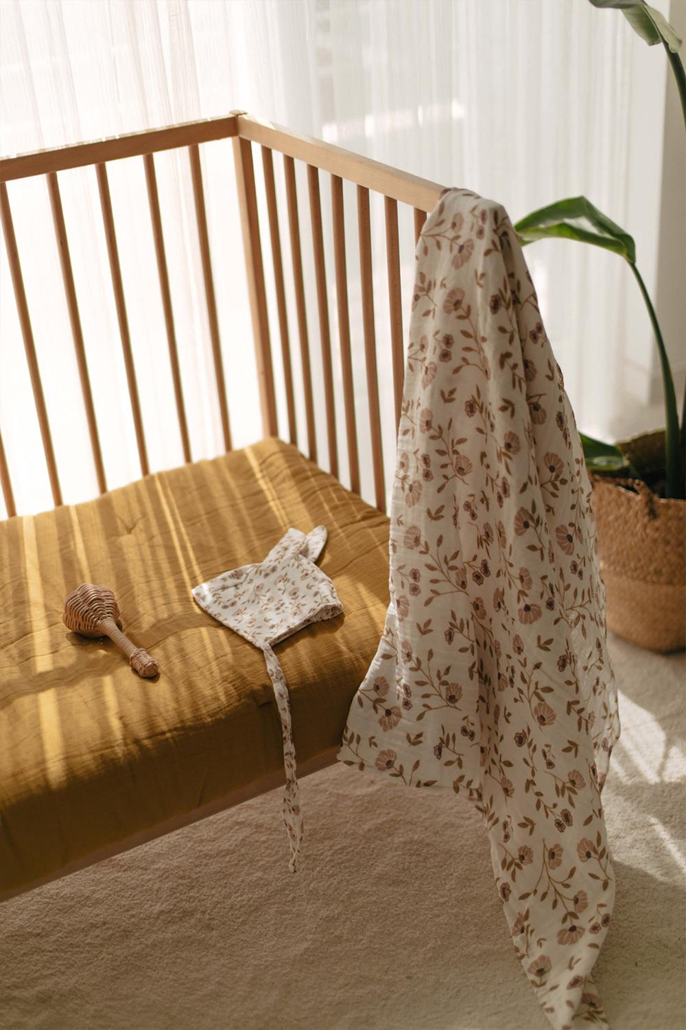 Babybek-Çiçek Bahçesi Müslin Örtü-Pike-2-roqelvaxirum.shop