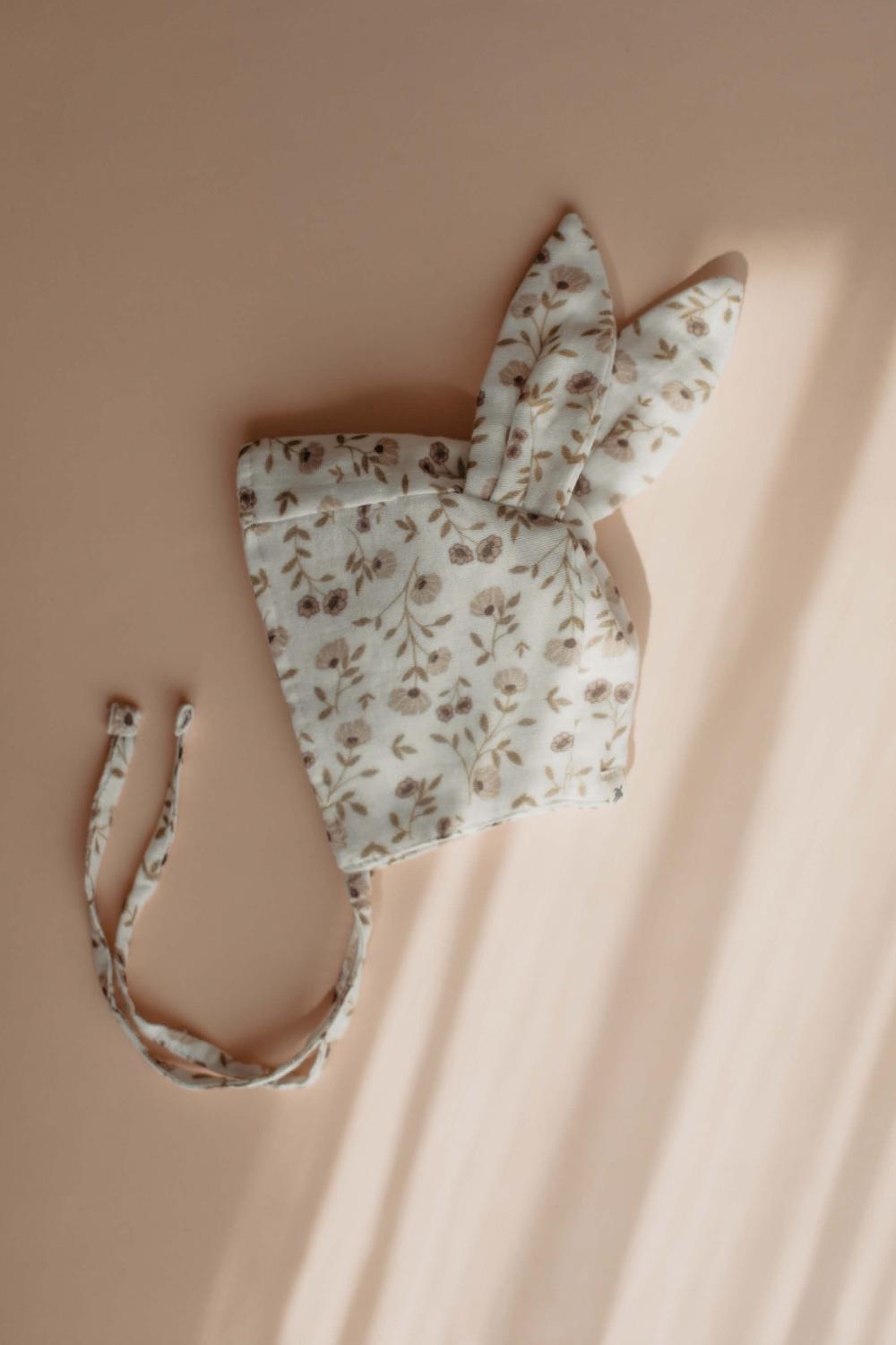 Babybek-Çiçek Bahçesi Müslin Şapka-Şapka-1-roqelvaxirum.shop