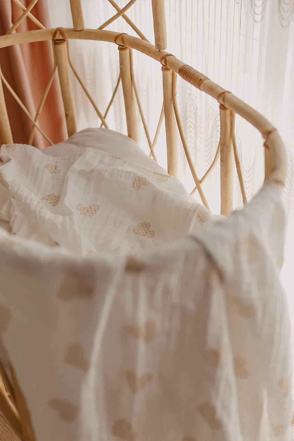 Babybek-Dama Kalp Müslin Örtü-Pike-4-roqelvaxirum.shop