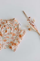 Babybek-Flower Memories Şortlu Takım-Alt - Üst Takım-6-roqelvaxirum.shop