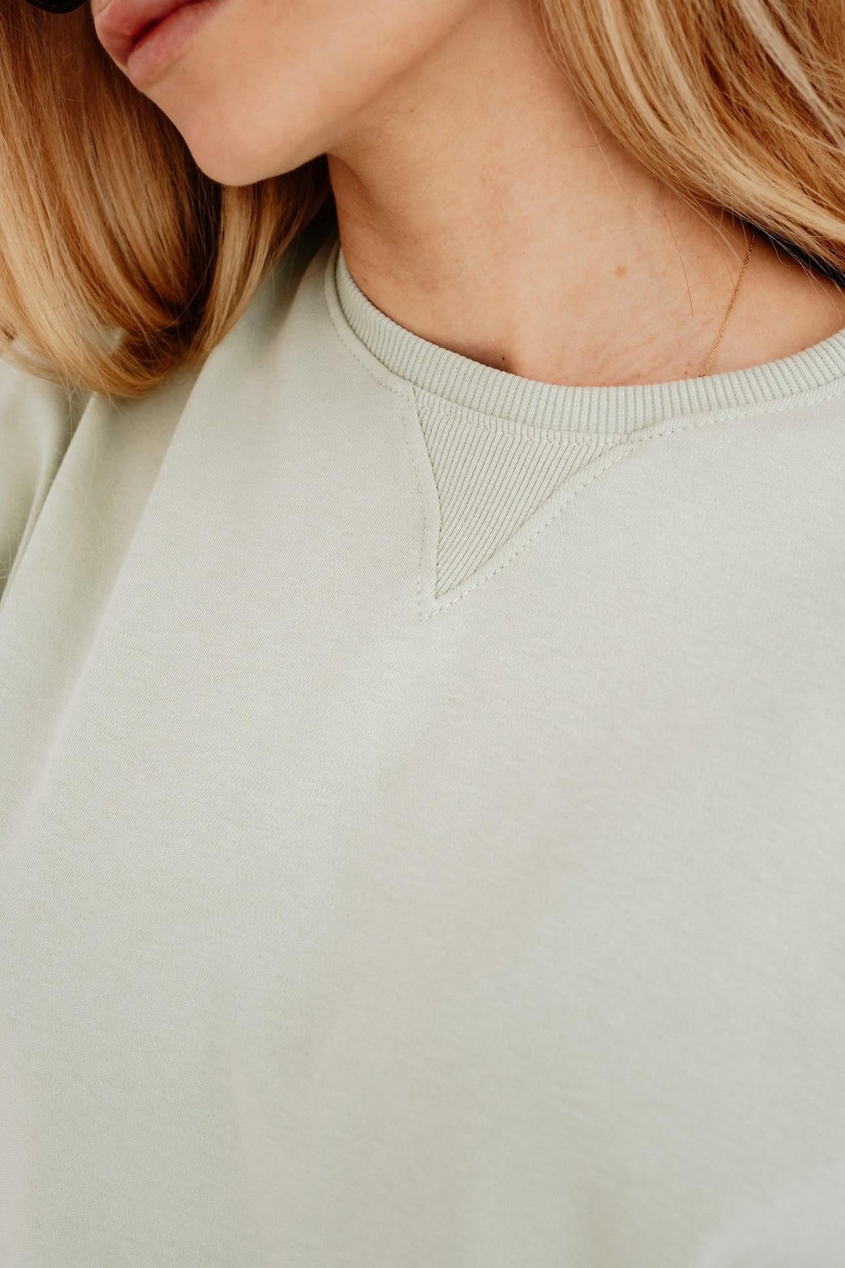 Babybek-Premium Kadın Oversize Su Yeşili T Shirt-T-Shirts-3-roqelvaxirum.shop